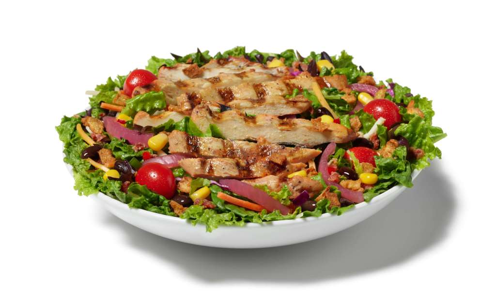 Spicy Fiesta Salad with grilled filet