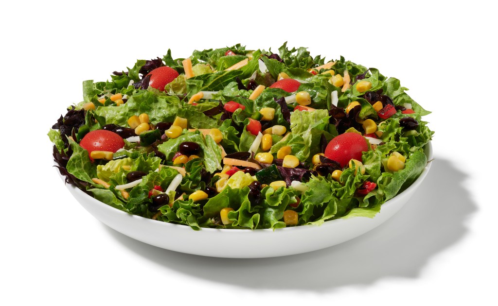 Spicy Fiesta Salad with no chicken